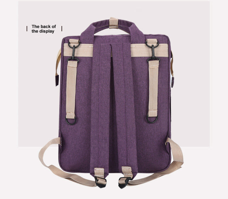 2 in 1 Bed & Bag - Purple