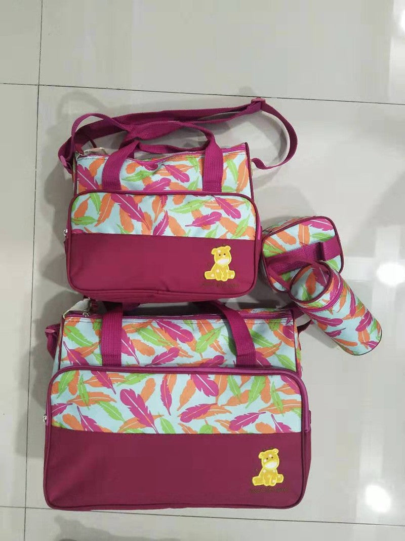 5 Pieces Leaves Bag Set