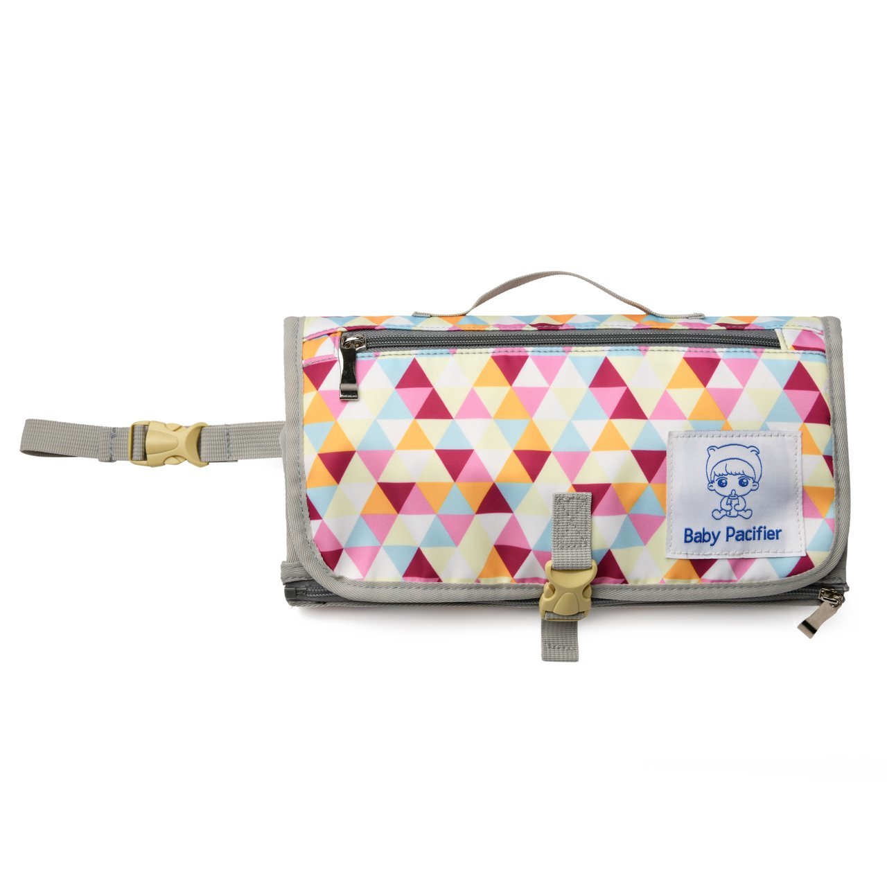 Diaper Changing Clutch - Mix Triangles