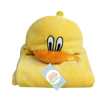 Hoodie Blanket - Tweety in Yellow