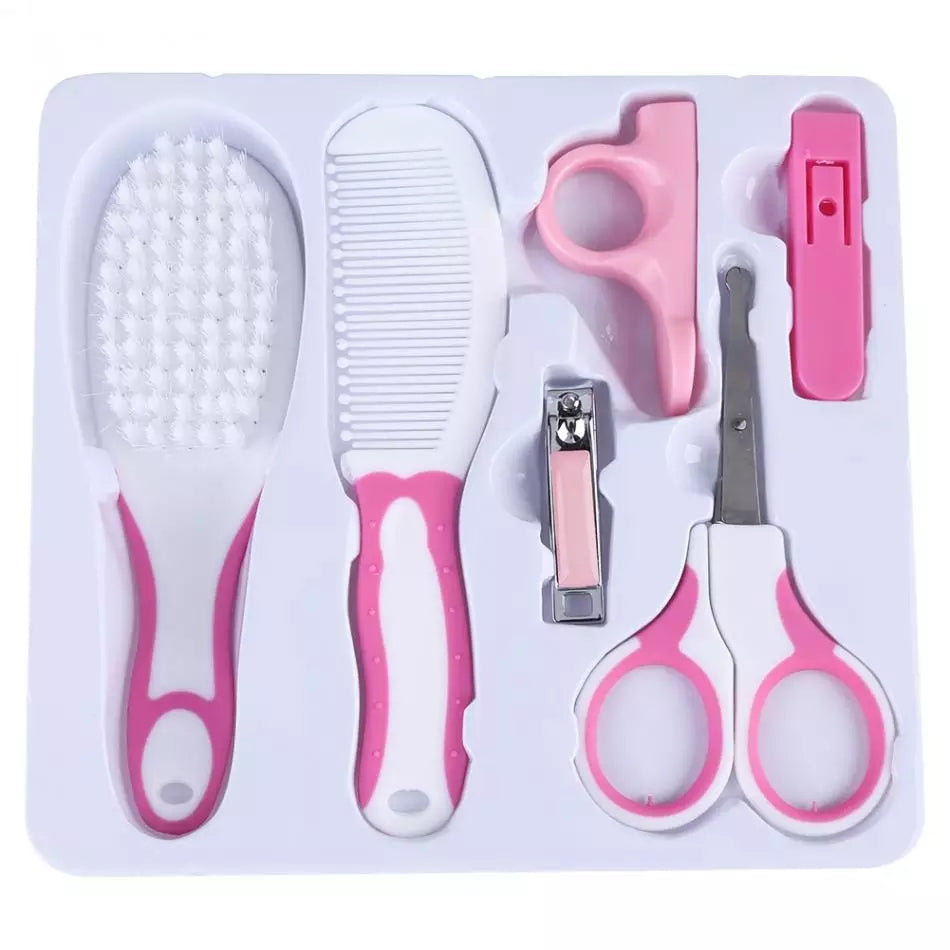 4 Pieces Baby Care Kit - Pink