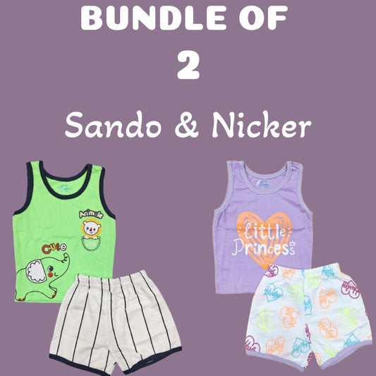 BUNDLE OF SANDO & NICKER - 3