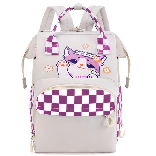 Kitten Waterproof Diaper Backpack