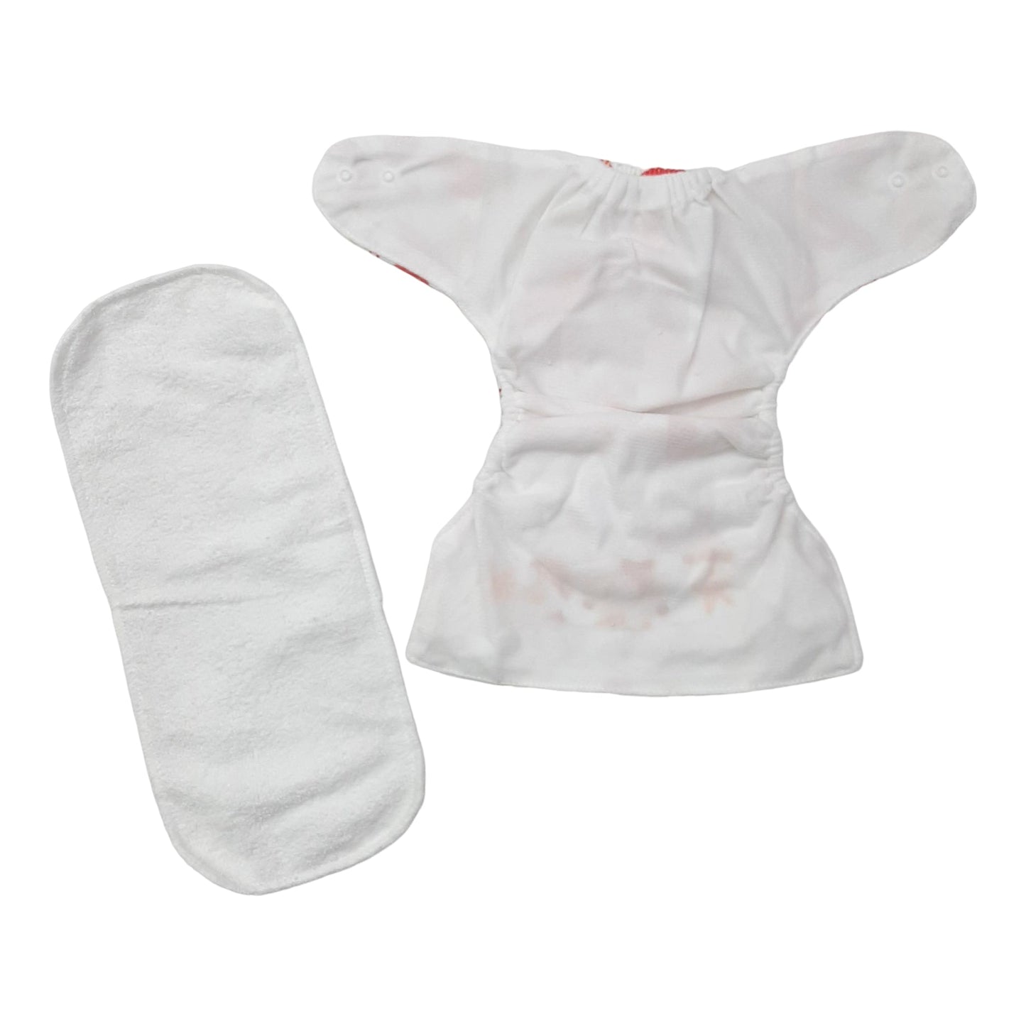 Reuseable Diaper - Orange Lining