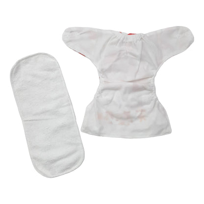 Reuseable Diaper - Red