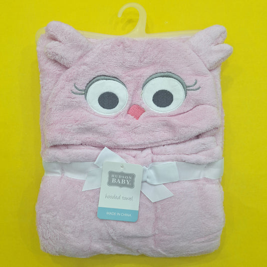 Hudson Baby - Hoodie Blanket - Pink Eyes