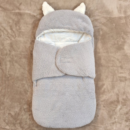 Fur Swaddle Wrap