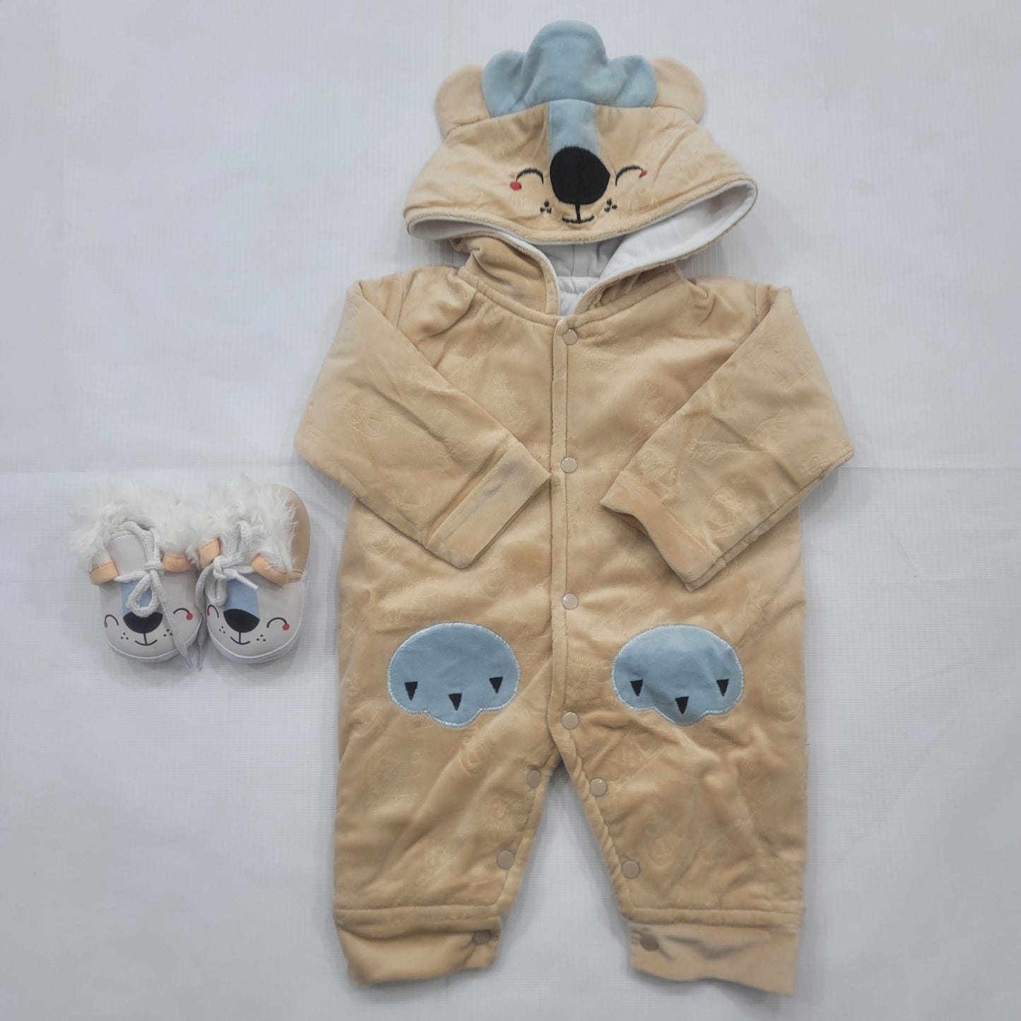 2 Pieces Romper Set - Bear  - China