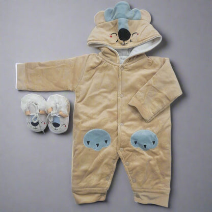 2 Pieces Romper Set - Bear  - China