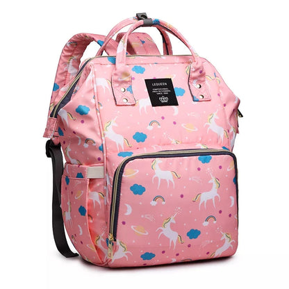 Unicorn Waterproof Diaper Backpack