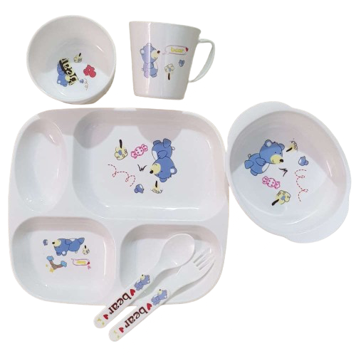 6 Pieces - Baby Feeding Set