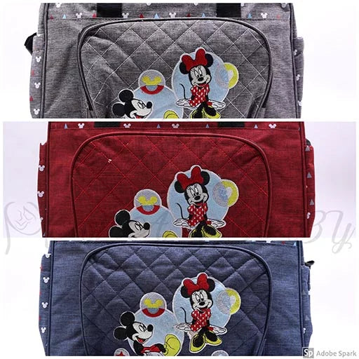 3 Pieces Mickey & Minnie Bag Set