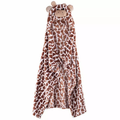 Hoodie Blanket - Giraffe