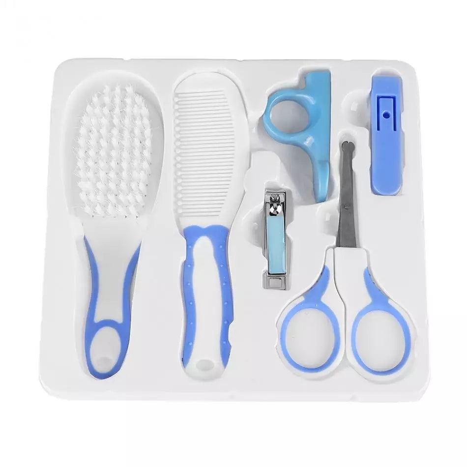 4 Pieces Baby Care Kit - Blue