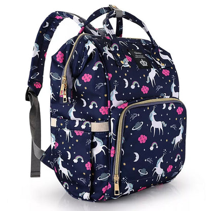 Unicorn Waterproof Diaper Backpack