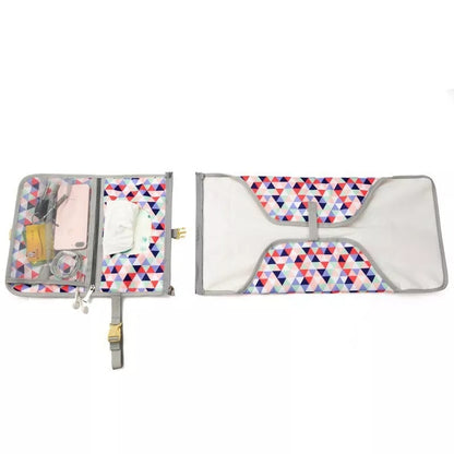 Diaper Changing Clutch - Mix Triangles