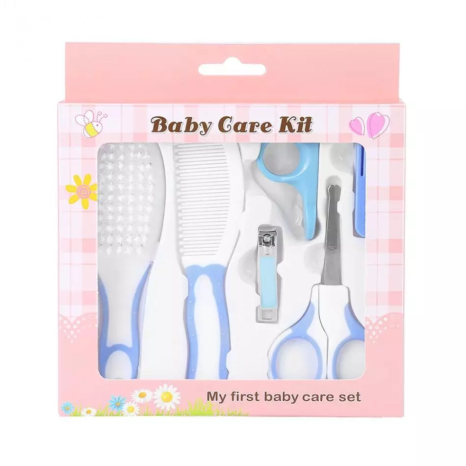 4 Pieces Baby Care Kit - Blue