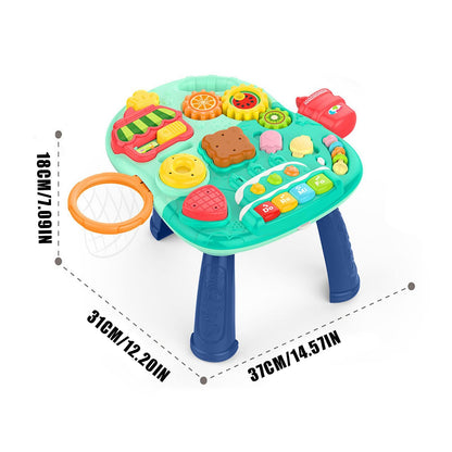 2 in 1 Musical Baby Walker & Active Table