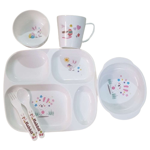 6 Pieces - Baby Feeding Set