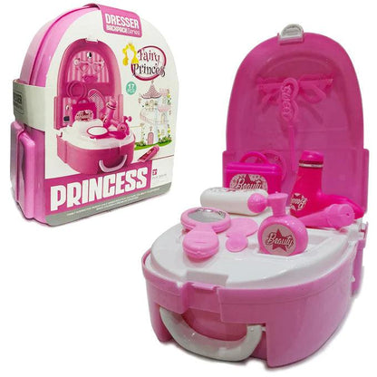 Makeup Toy Set Backpack for Girls