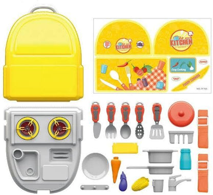 Little Chef Backpack Kitchen Set