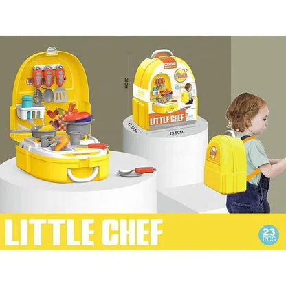 Little Chef Backpack Kitchen Set