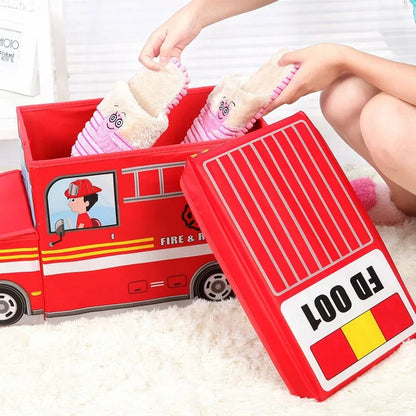 Fire & Rescue - Toy Box - Red