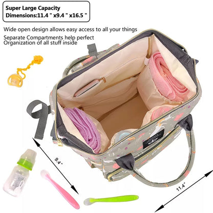 Unicorn Waterproof Diaper Backpack