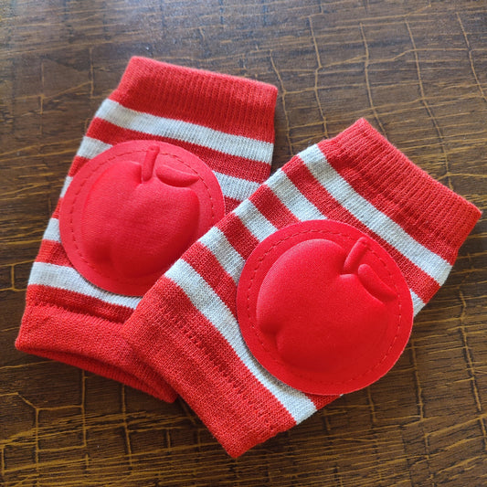 Knee Pads - Red & Gray