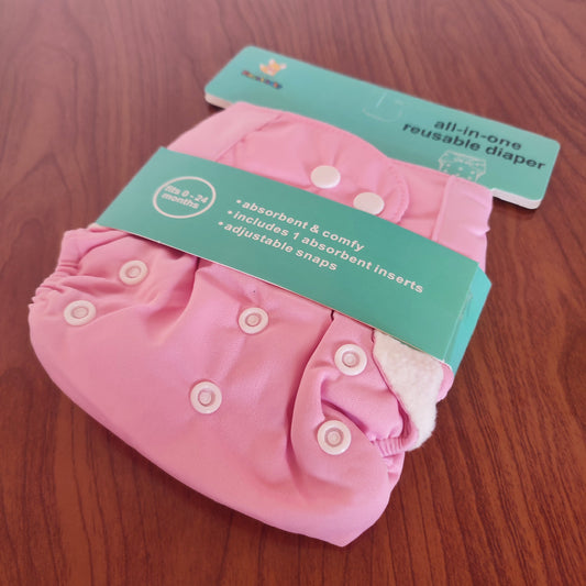 Reuseable Diaper - Pink