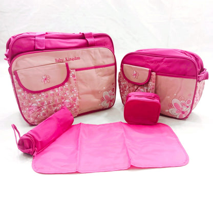 5 Pieces Flowers Bag Set