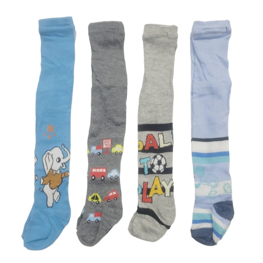 Pack of 4 for Boys Leggings - 3 to 6 Months - D2