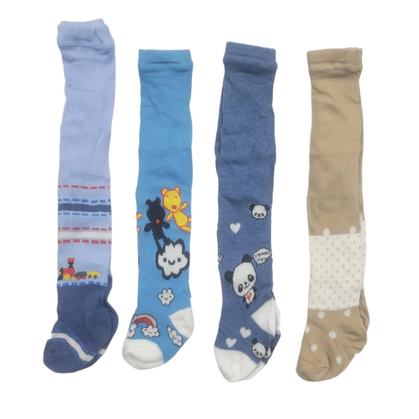 Pack of 4 for Boys Leggings - 3 to 6 Months - D1