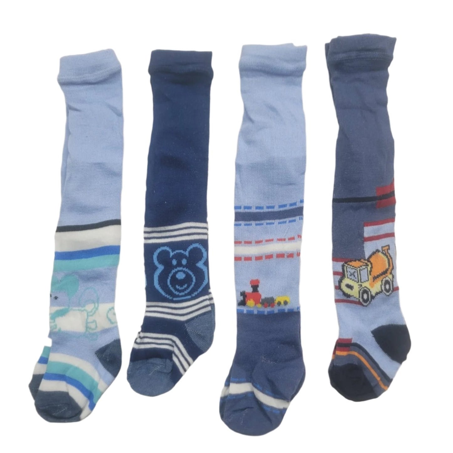 Pack of 4 for Boys Leggings - 0 to 3 Months - D1