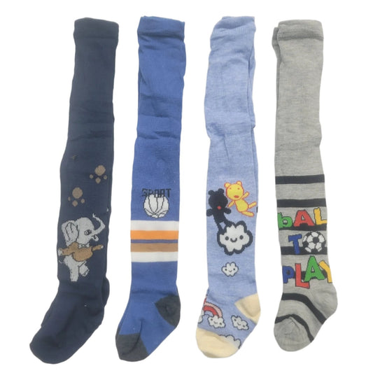 Pack of 4 for Boys Leggings - 12 to 18 Months - D1