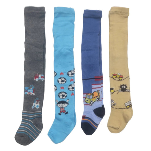 Pack of 4 for Boys Leggings - 12 to 18 Months - D3