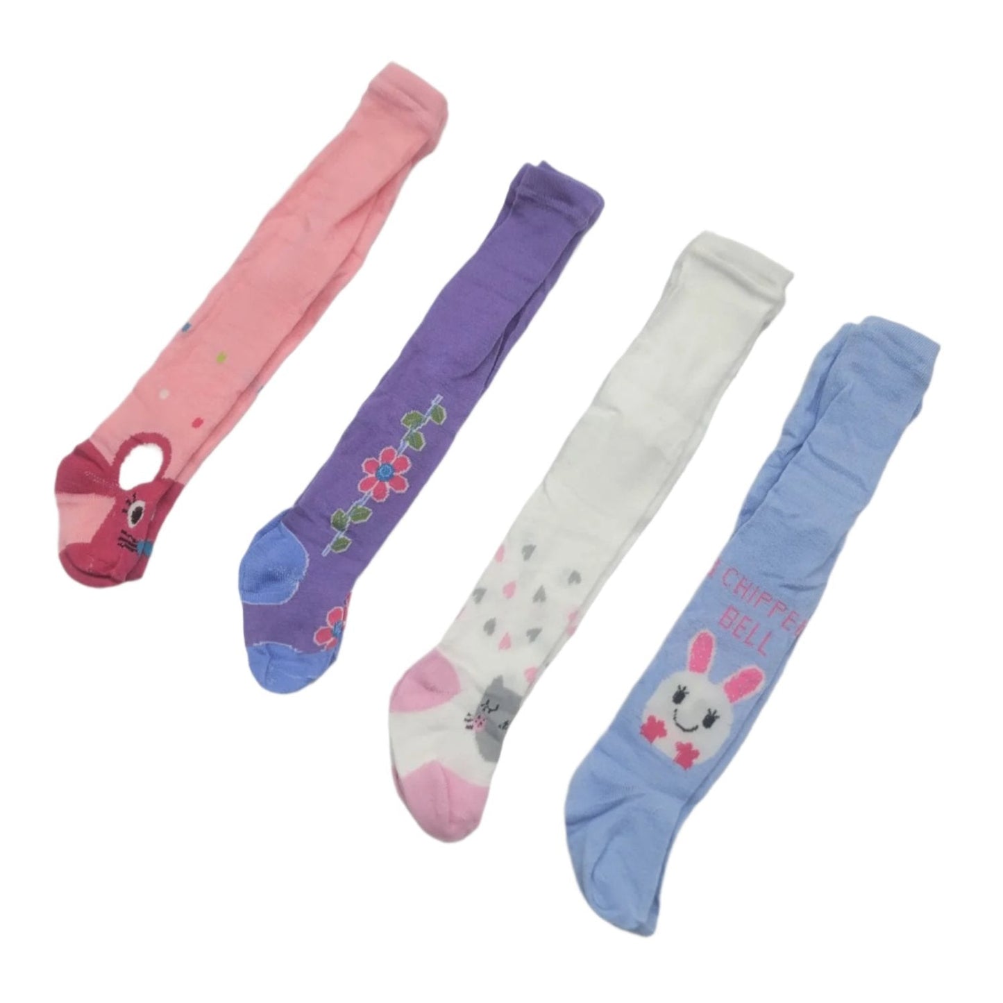 Pack of 4 for Girls Leggings - 3 to 6 Months - D3