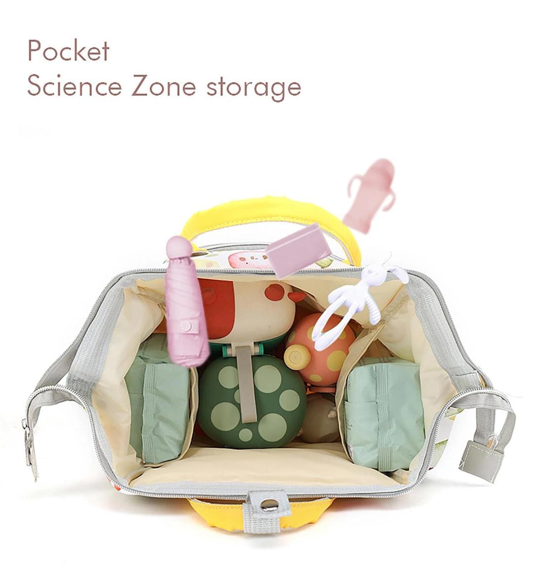 Lama Waterproof Diaper Backpack - Pink