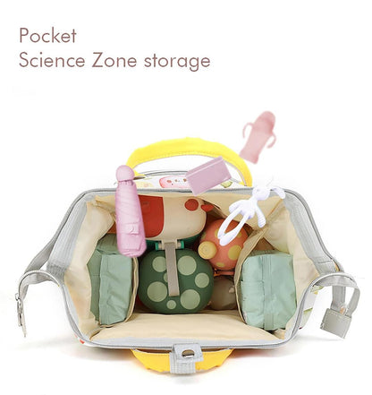 Lama Waterproof Diaper Backpack - Pink