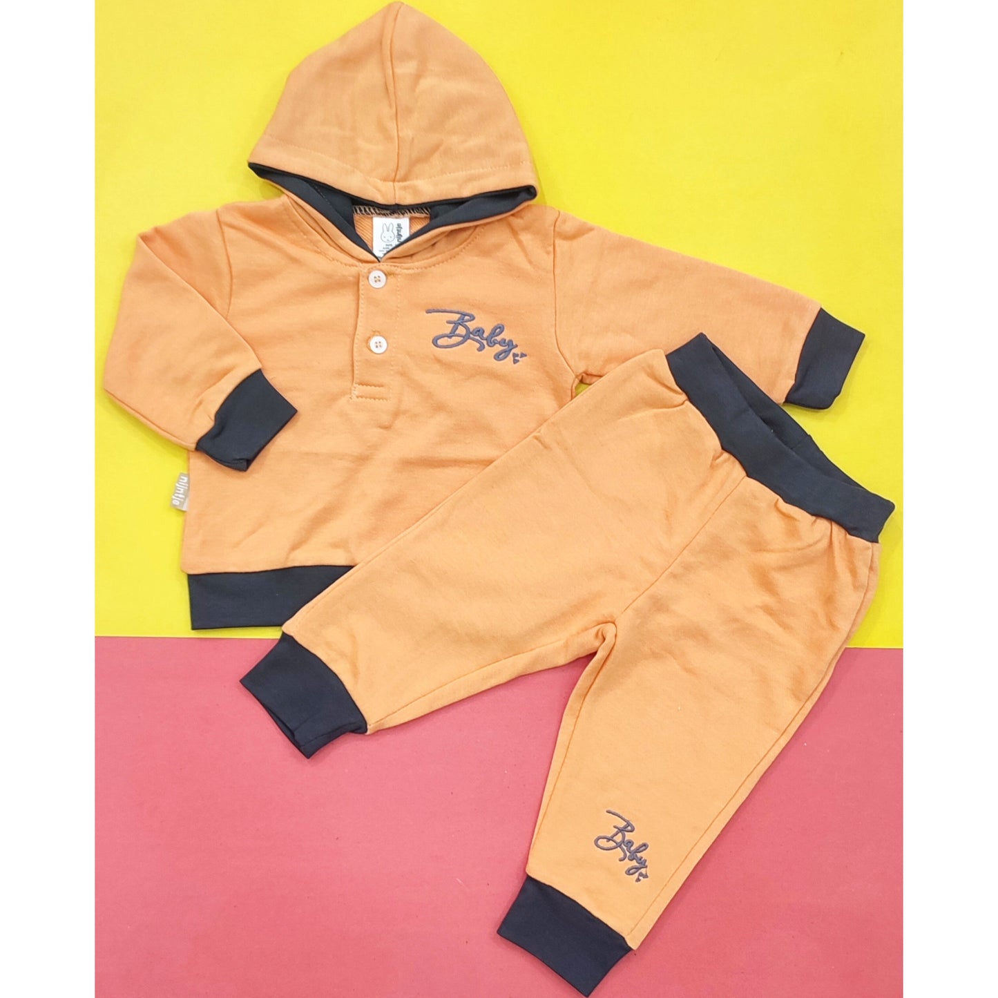 Track Suit - Baby - Orange