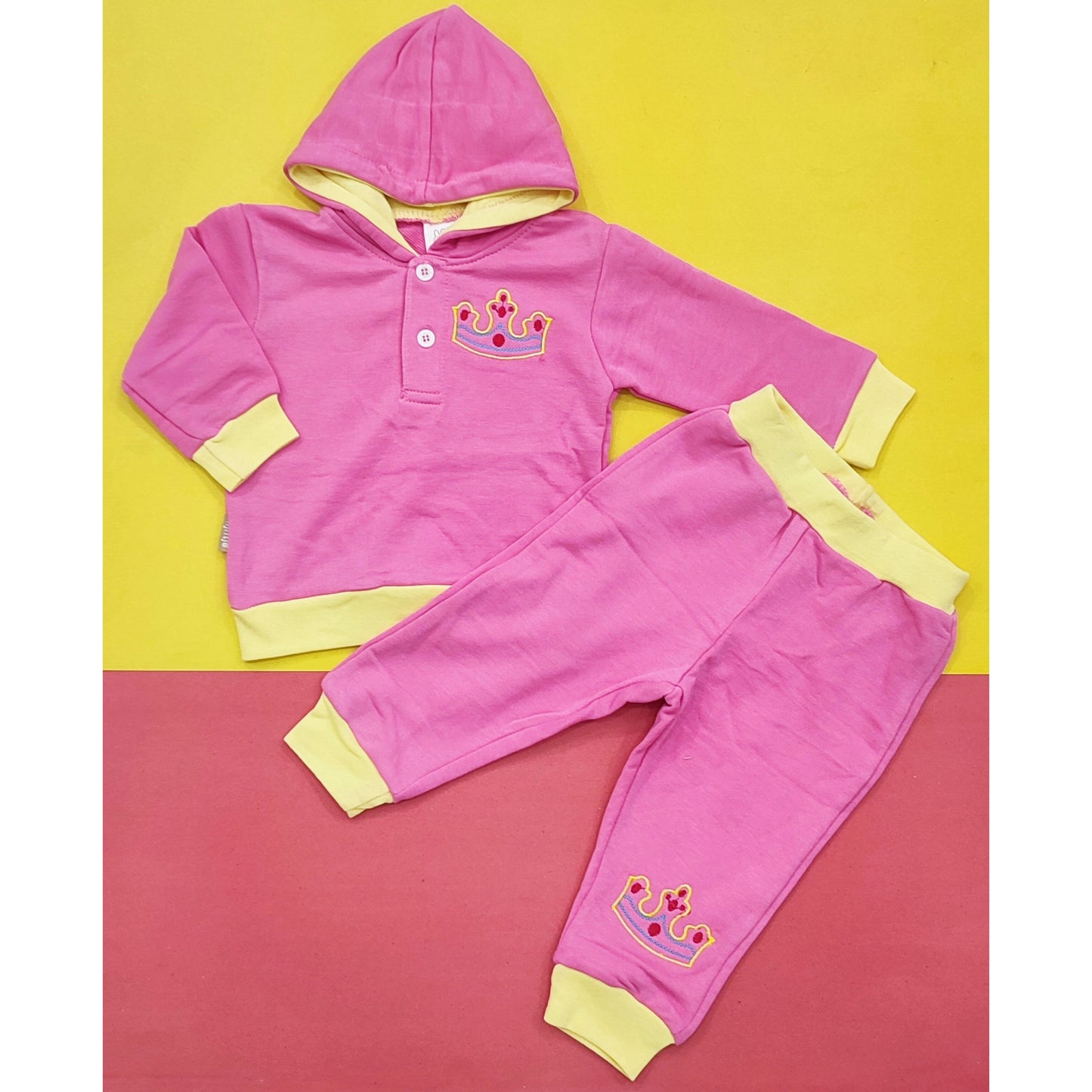 Track Suit - Crown - Pink