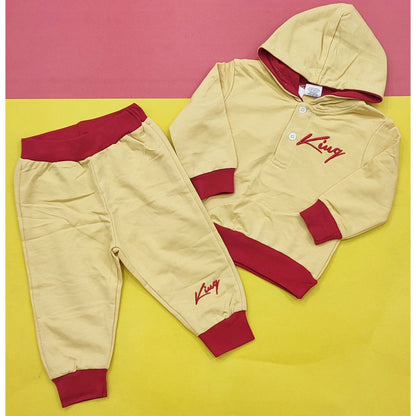 Track Suit - King - Light Yellow