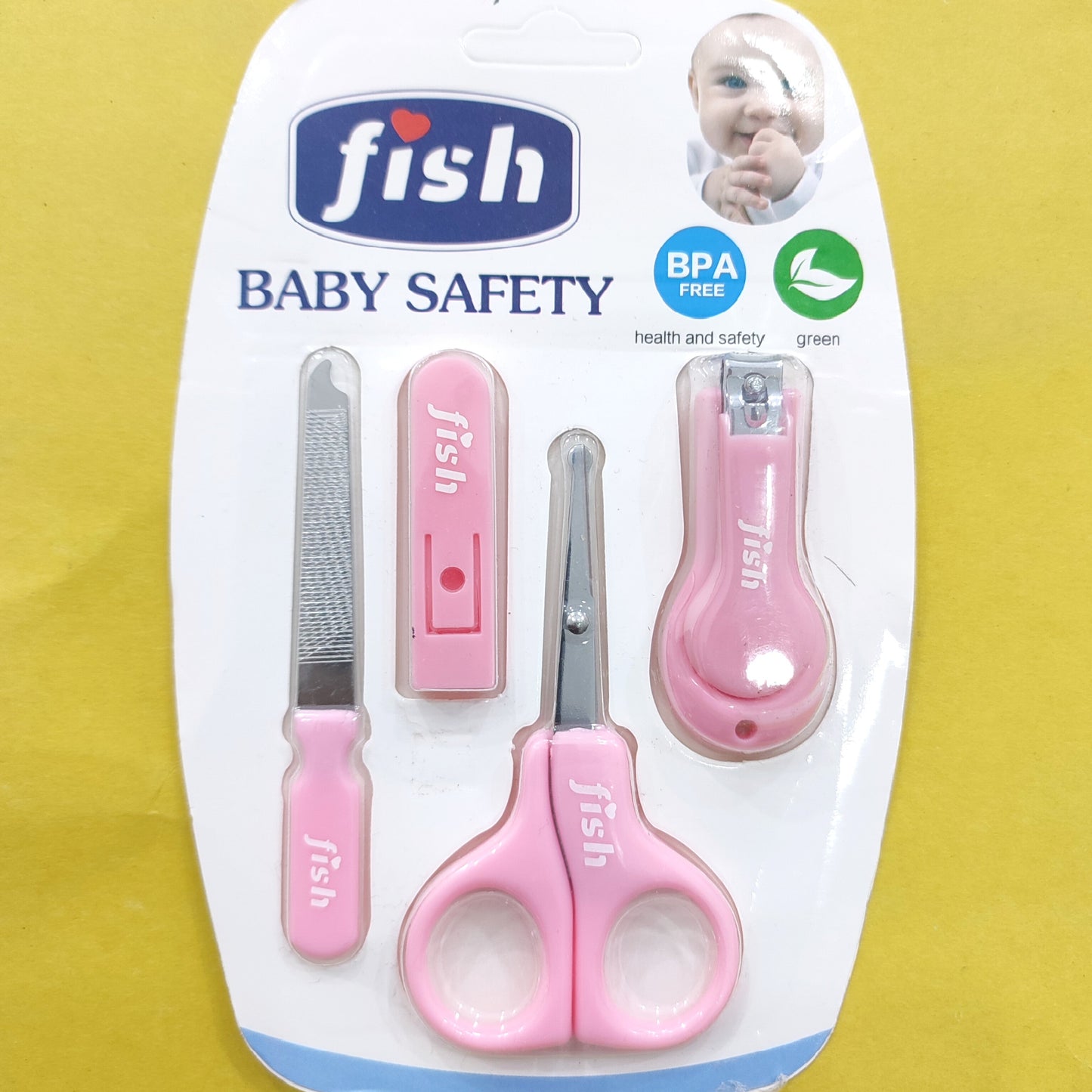 Fish Baby Care Kit - Pink