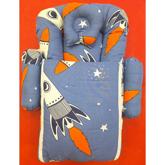 Carry Nest With Pillows - Rocket - Blue