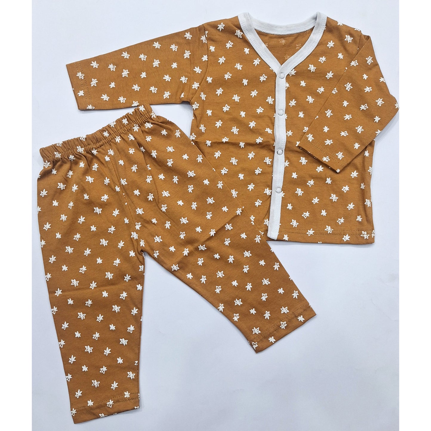 TBS - Night Suit - Stars Brown