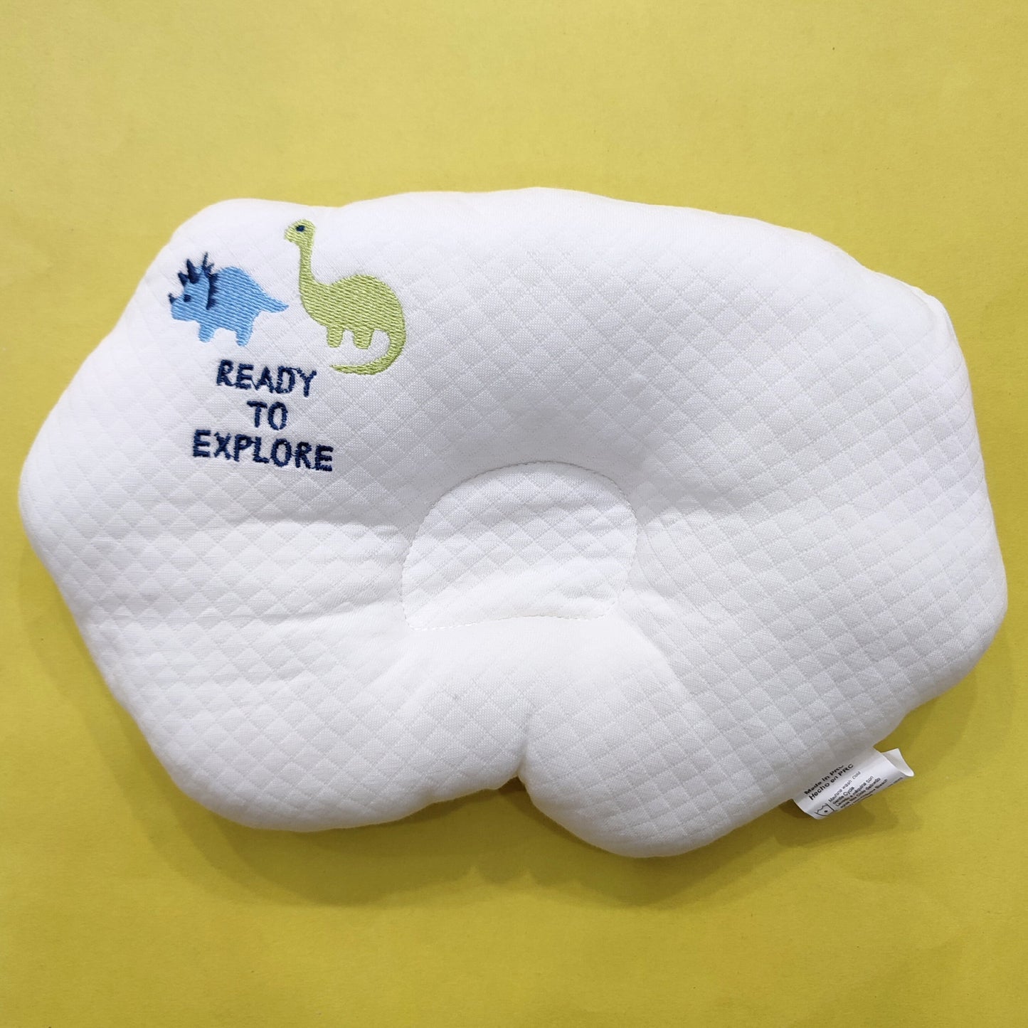 Aifeier Quilted Baby Pillow - Dinosaur