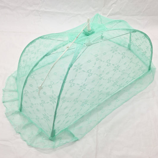 Stainless Steel - Foldable Umbrella Mosquito Net - Green