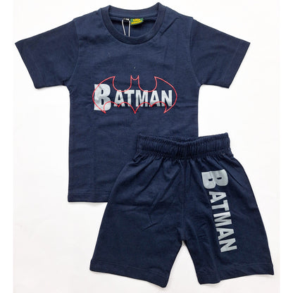 Adanos - T-Shirt & Shorts - Batman - Navy Blue