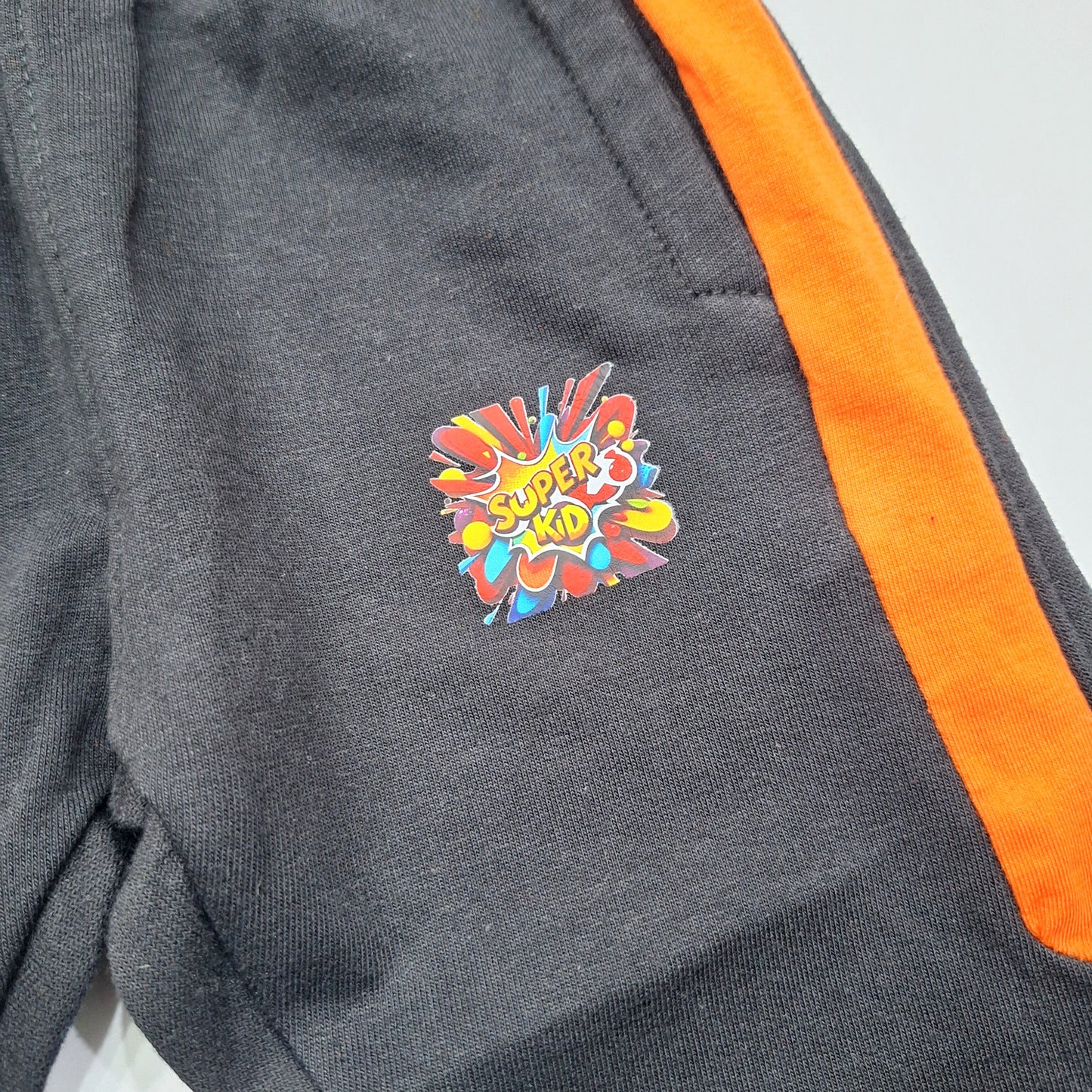 Super Kid - Short Sleeves - Track Suit - Orange