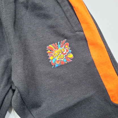 Super Kid - Short Sleeves - Track Suit - Orange